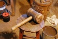 Wooden hammer
