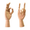 Wooden hand Royalty Free Stock Photo