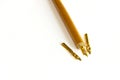 Wooden Handled Caligrapy Pen and Two Alternate Nibs Royalty Free Stock Photo