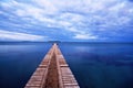 Wooden Harbour at Noume Beach