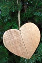 Wooden hart