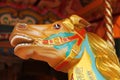 Fun Fair Carousel Horse. Royalty Free Stock Photo