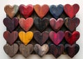 Wooden Heart: A Conceptual Display of Radiating Connections and