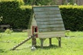 Wooden Hen House.