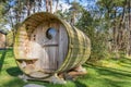 Wooden holiday home with sauna