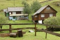 Wooden homes, Apuseni Mountains, Romania