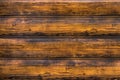 Wooden horizontal burnt batten, center-beaded board, molded boar