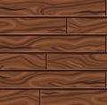 Wooden Horizontal Planks Background