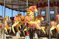 Fun Fair Carousel Ride. Royalty Free Stock Photo