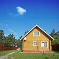 Wooden house Royalty Free Stock Photo