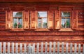 Wooden house Royalty Free Stock Photo