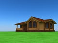 Wooden house