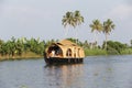 Wooden House boats in Kerala Back waters