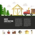 Wooden House Building