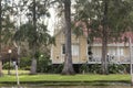 Wooden house in the Delta del Parana, Tigre Buenos Aires Argentina Royalty Free Stock Photo