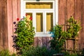 Wooden house detail Royalty Free Stock Photo