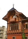 Wooden house in Engelberg. Switzerland