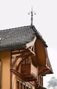 Wooden house in Engelberg. Switzerland