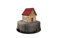 Wooden house Royalty Free Stock Photo