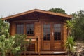 Wooden house Royalty Free Stock Photo