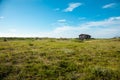 Wooden house in the nature in Denmark