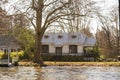 Wooden house in the Delta del Parana, Tigre Buenos Aires Argentina Royalty Free Stock Photo