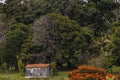 Wooden house used as a dwelling in the rural area