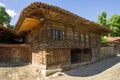 Wooden house in the village of Balkan Royalty Free Stock Photo