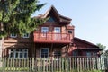 Wooden house in Vilnius, Zverynas district