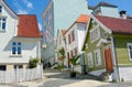 Wooden houses in Bergen Norway