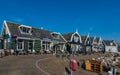 Wooden houses in the Dutch village of Marken Royalty Free Stock Photo