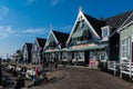 Wooden houses in the Dutch village of Marken Royalty Free Stock Photo