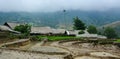 Wooden houses of Hmong people in Sapa, Vietnam Royalty Free Stock Photo