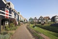 Wooden houses in Marken in Holland