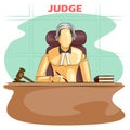 Wooden human mannequin Judge