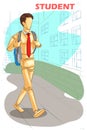 Wooden human mannequin Student