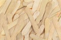 Wooden ice cream stick for background