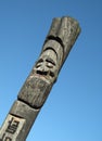 Wooden idol Royalty Free Stock Photo