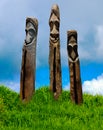 Wooden Idols Pacific Islands