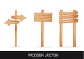Wooden indication