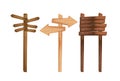 Wooden indication
