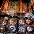 Wooden items sold in Lakkar Bazar Shimla India