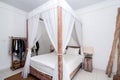 Wooden Bedroom Royalty Free Stock Photo