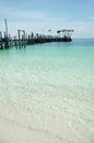 Wooden jetty Royalty Free Stock Photo