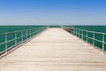 Wooden Jetty Royalty Free Stock Photo