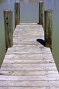Wooden jetty Royalty Free Stock Photo