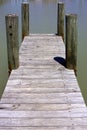 Wooden jetty