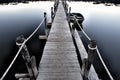 Wooden jetty