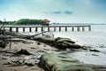 Wooden Jetty Royalty Free Stock Photo