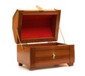 Wooden Jewelry Box Royalty Free Stock Photo